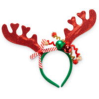 Headband - Sparkly Reindeer, 11.5 Inch, 1 Each