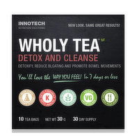 Innotech - Wholy Tea Detox Cleanse, 1 Each