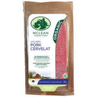 Mclean Meats - Sliced Cervelat Organic, 70 Gram