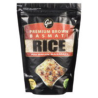 Gia - Premium Brown Basmati Rice, 907 Gram