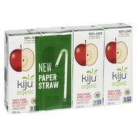 Kiju - Organic Apple Juice, 4 Each