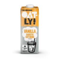 Oatly - Vanilla Barista Oat Drink, 946 Millilitre