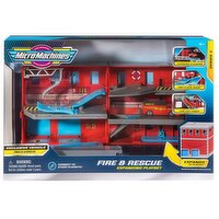 Micro Machines - Fire & Rescue Transforming Playset, 1 Each