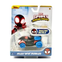 Marvel - Metal Vehicle Miles Spin, 1 Each
