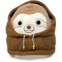 Squishmallow - Sherman Sloth in Woolly Hoodie, 12in, 1 Each