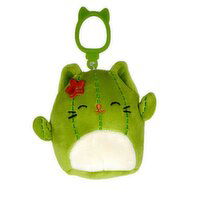Squishmallow - Miss Green Cactus Cat 3.5In Clip, 1 Each