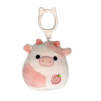 Squishmallow - Lilaz Peach Cow 3.5in Clip, 1 Each
