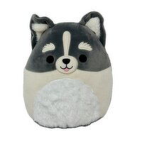 Squishmallows - 8in Paolo Grey & White Pomsky, 1 Each