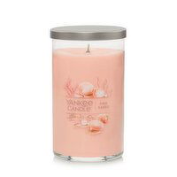 Yankee - Candle Pillar Pink Sands, 14 Ounce