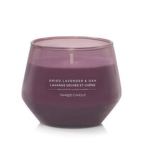 YANKEE CANDLE - Studio Dried Lavender & Oak 1 Wick, 10 Ounce