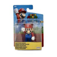Super Mario - Raccoon Mario Mini Figure - 2.5 Inch, 1 Each