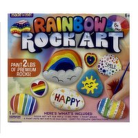 Made By Me - Rainbow Rock Art, 1 Each