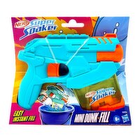 Nerf - Soaker Mini Dunk Fill Water Blaster, 1 Each