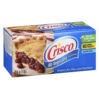 Crisco - Shortening - All-Vegetable, 454 Gram