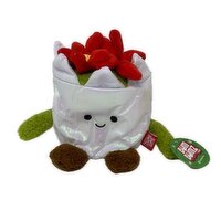 RUSS - Holiday Bumz 7.5In Ponti Poinsettia, 1 Each