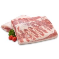 Frozen - Pork Belly Boneless and Skinless, 1 Pound