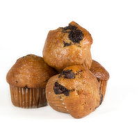 Choices - Muffins Banana Dark Chocolate Mini 4 Pack, 130 Gram