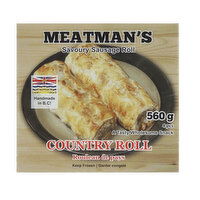 Meatman - Sausage Rolls Country Style pack of 3, 400 Gram