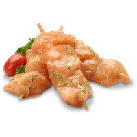 UF - Garlic Butter Her Atlantic Salmon  Kabob 90-100g, 1 Each