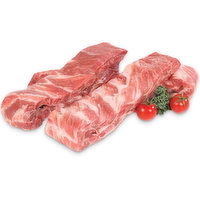 Western Canadian - Pork Side Ribs Regular Cut Half COV, 1.5 Kilogram