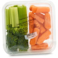 Western Family - Broccoli Carrot Celery Dip Snack Pack, 300 Gram
