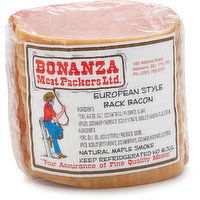 Bonanza - Back Bacon Loin, 600 Gram