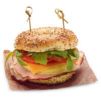 Save-On-Foods - Breakfast Everything Bagel Sandwich