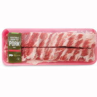 Western Canadian - Pork Side Ribs, Sweet & Sour Cut - Value Pack, 1.6 Kilogram