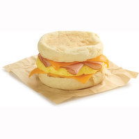 Save-On-Foods - Egg, Ham & Cheddar English Muffin