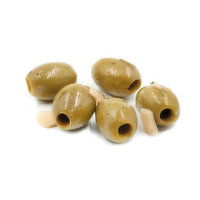 Save-On-Foods - Green Olives w/ Minced Garlic, 100 Gram