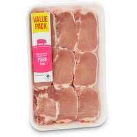 Western Canadian - Boneless Pork Chops, Value Pack, 1 Pound