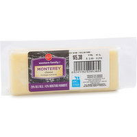 Western Family - Cheese, Monterey, 220 Gram