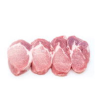 Pork - Chops Rib End Boneless Organic, 1 Kilogram