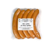 Black Forest Smokehouse - Turkey Wieners European, 1 Kilogram