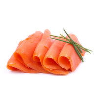 Salmon - Sockeye Wild Lox Previously Frozen, 100 Gram