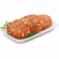 Save-On-Foods - Salmon Burgers Sundried Tomato Feta, Fresh, 350 Gram