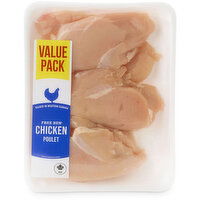 Western Canadian - Chicken Breast Boneless Skinless, Fresh, 800 Gram