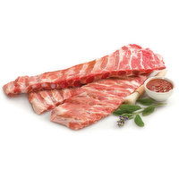 Western Canadian - Pork Side Ribs St Louis Style, Fresh, 800 Gram