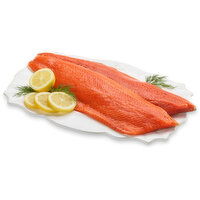 Quality Foods - Fresh Wild Sockeye Salmon Fillets, 100 Gram