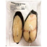 Frozen - Black Cod Steak, 1 Pound