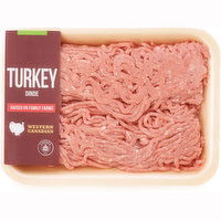 Western Canadian - Ground Turkey Thigh, Fresh