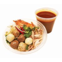 Deli-Cious - Thai Chicken Meat Ball and Seafood in Noodle Soup, 1 Each