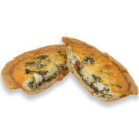 Choices - Quiche Spinach Roasted Pepper & Goat Cheese, 155 Gram