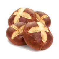 Portifino Bakery - Buns Pretzel Kaiser, 4 Each