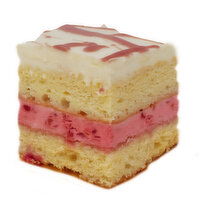 Choices - Raspberry White Chocolate Cake Slice, 120 Gram