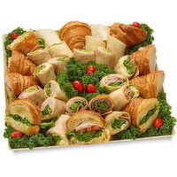 Save-On-Foods - Deluxe Croissant And Wrap Platter 18pc, 1 Each