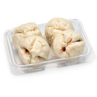 Steamed - BBQ Pork Bun 4 pcs, 1 Each