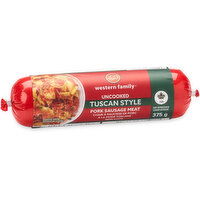 Western Family - Tuscan-Style Pork Sausage, 375 Gram