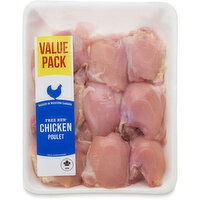 Save-On-Foods - Chicken Thighs Boneless and Skinless, Value Pack, 1.06 Kilogram