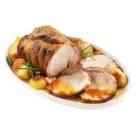 Quality Foods - Pork Loin Roast Rib End Boneless, 1 Pound